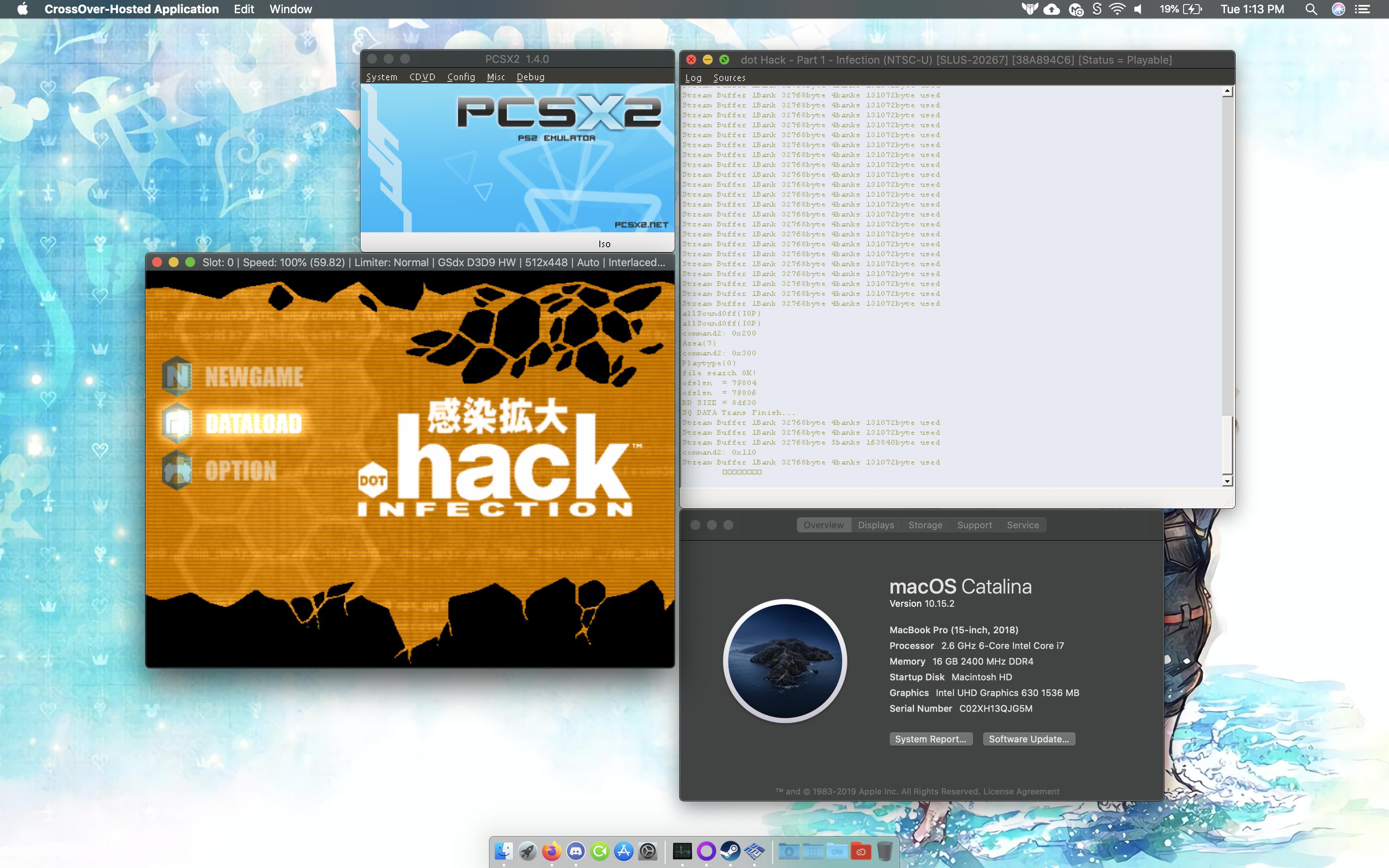 ps2 emulator mac specs